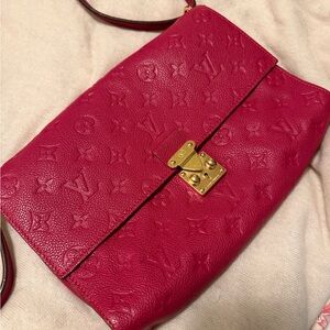 Louis Vuitton Monogram Empreinte Fascinate bag with Gold Hardware